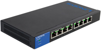 ET Sw Linksys LGS108P-EU Switch 8port Gbe PoE