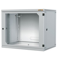 Szekr. Fali  9U 400 mély x 600 x 491 Conteg Gray
