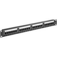 Szekr. x Patch Panel UTP Cat6 24xRJ45 Goobay 93866