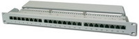 Szekr. x Patch Panel FTP 24x RJ45 CAT6 árnyékolt Digitus