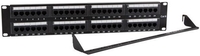 Szekr. x Patch Panel UTP Cat6 48xRJ45 Gembird NPP-C648CM-001