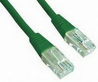 2m Gembrid CAT.5 UTP Patch kábel zöld PP12-2M/G