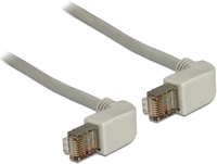 Kab UTP Patch árnyékolt 0,5m CAT6 SSTP 90fok Delock83520
