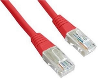 Kab UTP Patch árnyékolt  2m CAT5e FTP Piros PP22-2M/R