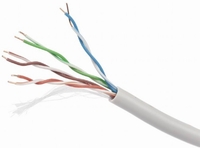 Kab UTP Patch Lengő lágy 305m CAT5 Color Grey Gembird