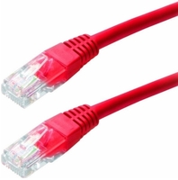 Kab UTP Patch CAT6  0,5m Piros Logilink CP2024U