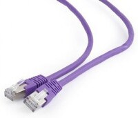 Kab UTP Patch árnyékolt  2m CAT6A FTP Ibolya PP6A-LSZHCU-V-2M