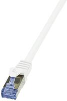 Kab UTP Patch árnyékolt 15m CAT6A 10G SFTP LogilinkCQ3101S White