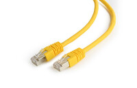 Kab UTP Patch árnyékolt  0,25m CAT6FTP PP6-0.25M/Y sárga