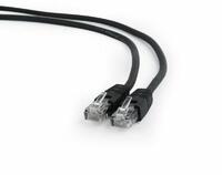 Kab UTP Patch árnyékolt  5m CAT6 FTP Fekete Gembird PP6-5M/BK