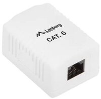 ET x Falidoboz 1×RJ45 CAT6 Aljzat Lanberg OU6-0001-W ET x Falidoboz 1×RJ45 CAT6 Aljzat Lanberg OU6-0001-W