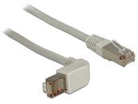 Kab UTP Patch árnyékolt  2m CAT5e SFTP szögletes Delock 83516