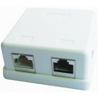 ET x Falidoboz 2×RJ45 CAT5e Aljzat UTA5210