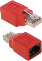 ET x RJ 45 Crossover Adapter Delock papa-mama65025