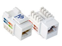 ET x RJ 45 CAT5e Keystone aljzat UTA5003