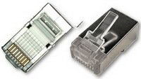 ET x RJ 45 Dugó CAT5e Árnyékolt UbiquitiTC-CON TOUGHCable Conne