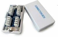 ET x Falidoboz 1×RJ45 CAT5e LAN coupler Gembird NCA-LSAU5E-01