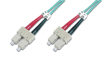 Optikai SC-SC  1m 50/125 Duplex kábel OM3 Digitus DK-2522-01/3