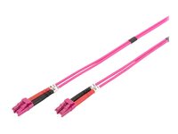 Optikai LC-LC  1m 50/125 Duplex OM4 Digitus DK-2533-01-4