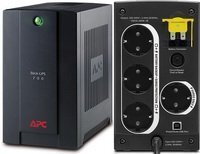 APC BACK-UPS 700VA, 230V, AVR, 4x SCHUKO Sockets szünetmentes tápegység