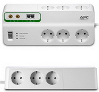 APC Zavarszűrő PMH63VT-GR  Home/Office SurgeArrest 6+Coax/Tel