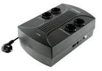 UPS Gembird  650VA Energenie Floor 4xSchuko LED AVR EG-UPS-001