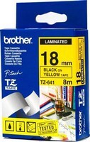 Brother TZ641 18mm BKonyellow Feliratozó Szalag