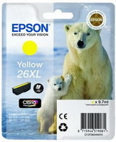 Patron Epson C13T26344010 Yellow 9,7ml 26XL