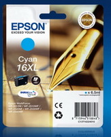 Patron Epson C13T16324010 Cyan 6,5ml