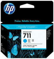 Patron HP CZ134A No.711 Cyan 3x29ml  for T120/520