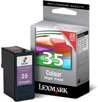 Lexmark No 35 színes tintapatron