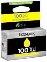 Lexmark 100XL Yellow tintapatron