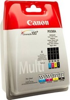 Patron Canon CLI-551 C/M/Y/Bk mulitpack