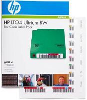 HP LTO-4 Ultrium Read/Write Bar Code Label Pack (Q2009A)