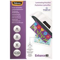 Papír Fellowes Lamináló fólia fényes A4 80 mikron 25db CRC53962