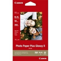 Papír Canon PP-201A6 PhotoPlusII Glossy 50lap 260g