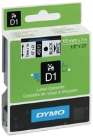 Etikett Dymo feliratozó szalag D1 9mmx7m White-Blue S0720690