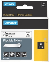 Dymo Rhino 12mmx3,5m feliratozó szalag