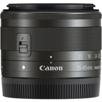 Canon Dig.Cam x Objektív EF-M 15-45mm f/3.5-6.3 IS STM Grafit