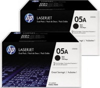 Toner HP CE505AD BK DUPLA PACK 2,3K LJP2055