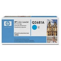 Toner HP Q2681A Cyan 6K CLJ3700