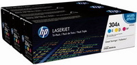 Toner HP CF372AM 3x2,8K No.304A Tri-pack CYM CC531A/CC532A/CC533