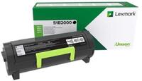 Toner Lexmark 51B2000 Black 2,5k MS317/MS417