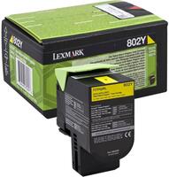 Toner Lexmark 802Y Yellow 1k 80C20Y0  CX310/CX410/CX510