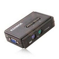 Elosztó KVM  2PC PS2 Edimax EK-PSK2 + kábel 1,2m