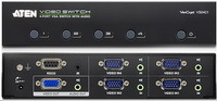 Elosztó VGA Aten Switch 4-Port with Audio VS0401