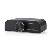Elosztó Audio Switch 3x1 RCA kézi Nedis ASWI2424AT