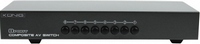 Elosztó Audio AV König 8port composit switch