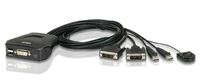 Elosztó KVM  8PC USB 3.2 Gen1 DisplayPort ATEN CS19208-AT-G