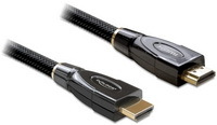 Kab Mon HDMI - HDMI with Ethernet A-A 5m Delock 82739